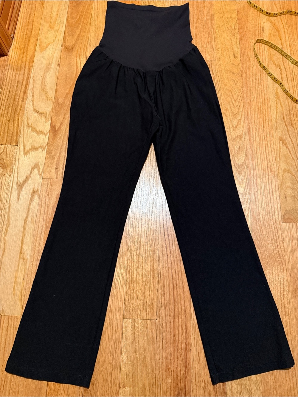 Motherhood Maternity Secret Fit Belly Bootcut Work Pants Black Size L